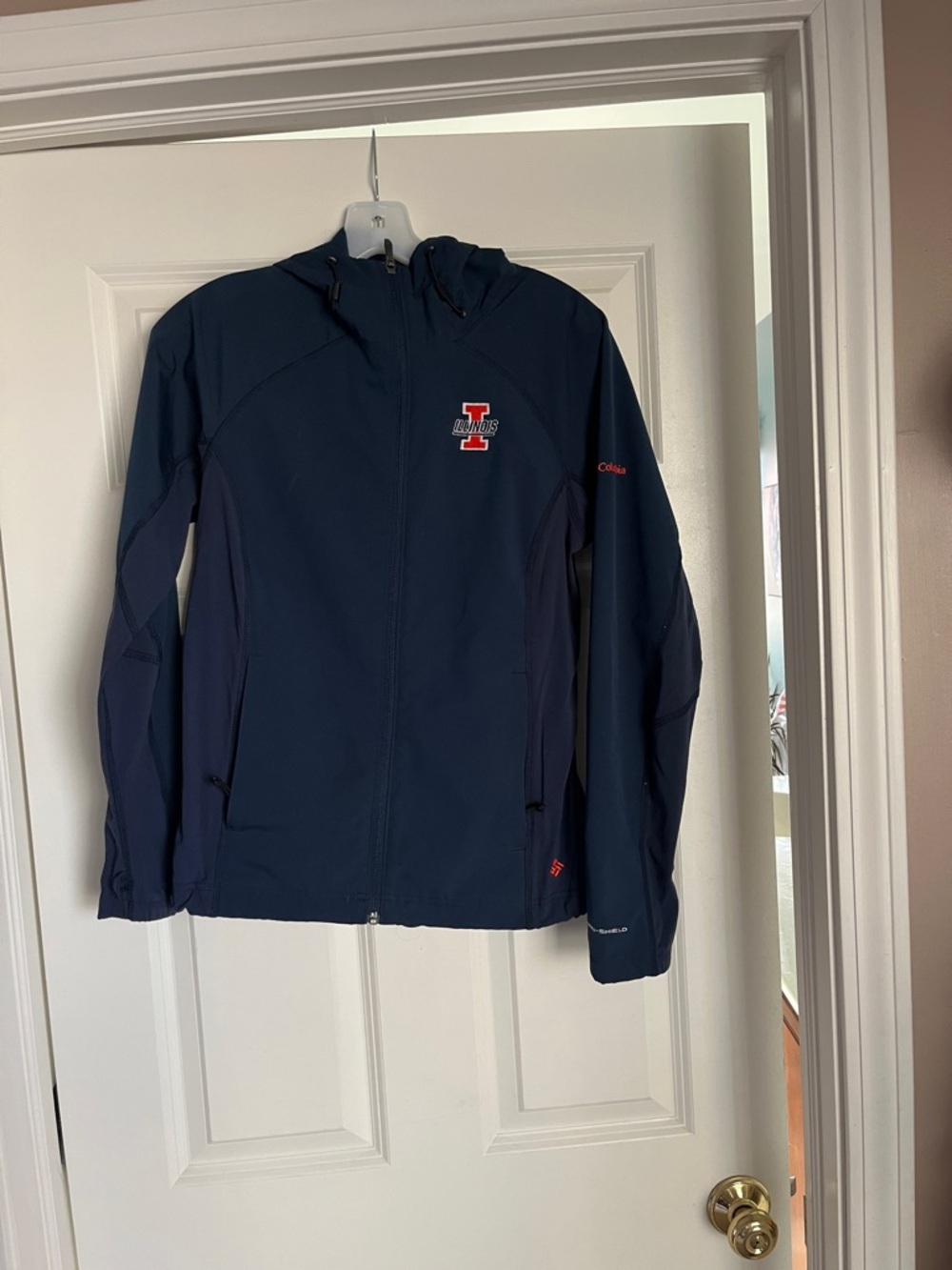 University of Illinois hooded Columbia jacket
